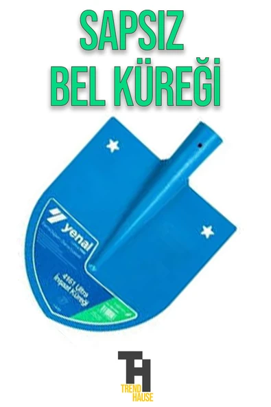 Yenal Çelik Bel Küreği Az Sivri Sapsız