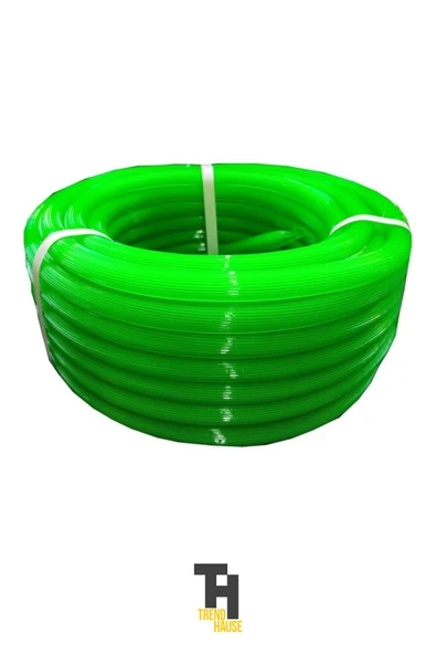 1/2 Silikonlu Dayanıklı Bahçe Hortumu (20 Metre) Yeşil - 2