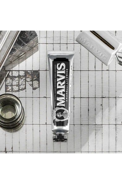 Marvis Amarelli Licorice Diş Macunu 85 ml - Resim 7