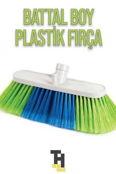 Plastik Otomobil Yıkama Fırçası Sapsız Battal Boyut