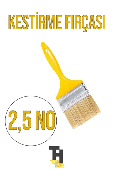 2,5 NO' lu Kestirme Fırçası Kolay Kullanım