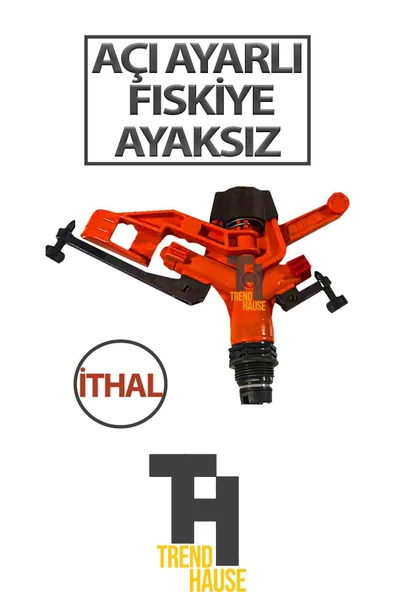 Açı Ayarlı Fıskiye Ayaksız İthal