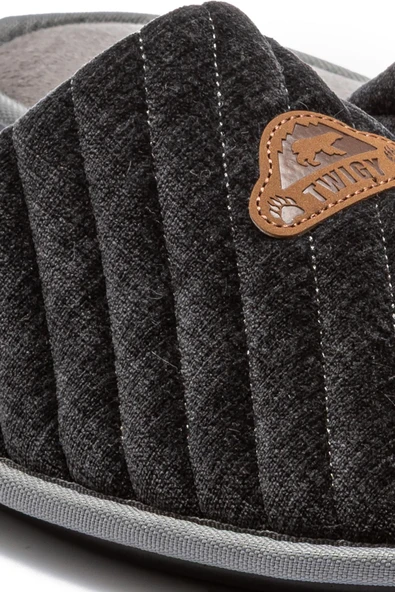 TWIGY TW NICOLA KOYU GRİ ERKEK EV TERLİK 41/46 - Resim 2