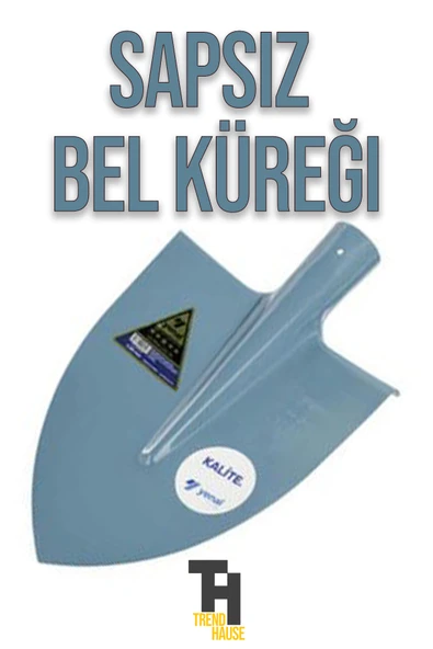 Yenal Çelik Bel Küreği Tam Sivri Sapsız