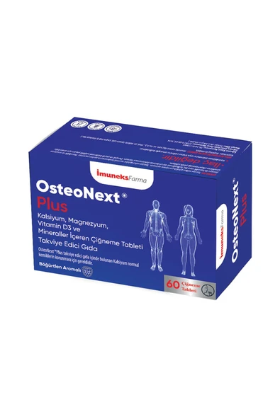 Imuneks Osteonex®Plus Çiğneme 60'lı Tablet ürün görseli 1