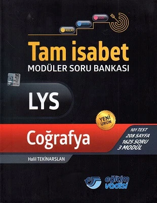 LYS Coğrafya Tam İsabet Modüler Soru Bankası Eğitim Vadis ürün görseli