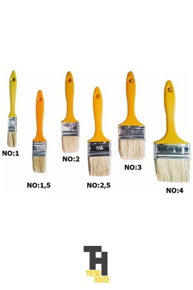 1,5 NO' lu Kestirme Fırçası Kolay Kullanım