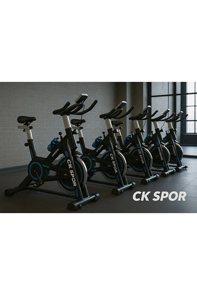 Kırmızı Spinning Bisiklet – Ayarlanabilir Dirençli Kondisyon Bisikleti - 5