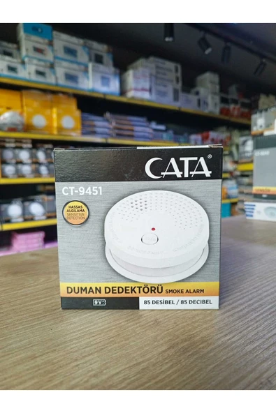 Cata CT-9451 Pilli Duman Dedektörü ( Pil Hariçtir ) ürün görseli