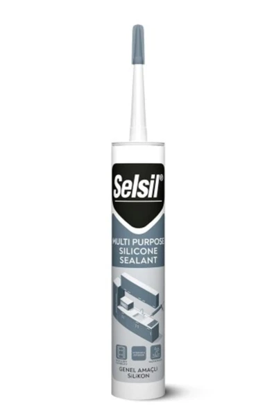 Selsil Genel Amaçlı Beyaz Silikon 280 gr