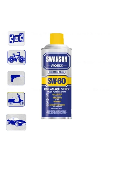 SWANSON Adel Swanson Pas Sökücü Yağlayıcı Temizleyici Korozyon Önleyici Sprey 400ml - 400 ml ürün görseli