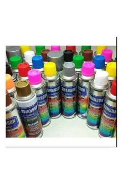 SWANSON WORKS Sarı Sprey Boya 400 ml - 6