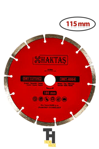 Beton Kesici 115 Mm Spiral Haktaş