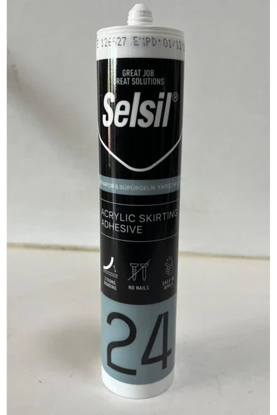 Selsil Strafor Ve Süpürgelik Yapıştırıcı 500 Gr - 4