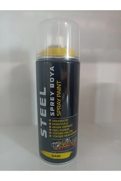 özen yapı market Steel Sarı Sprey Boya ürün görseli
