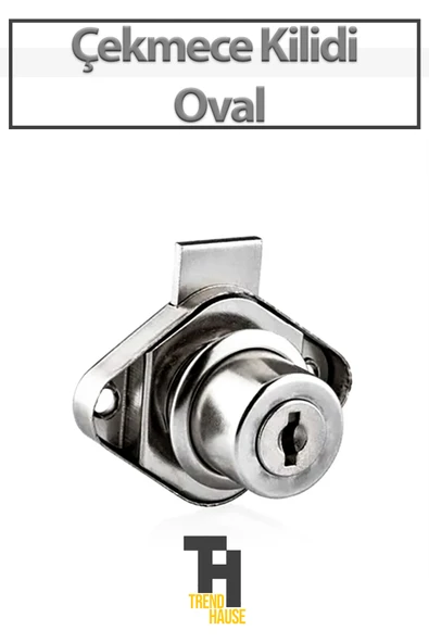 Çekmece Kilidi Oval