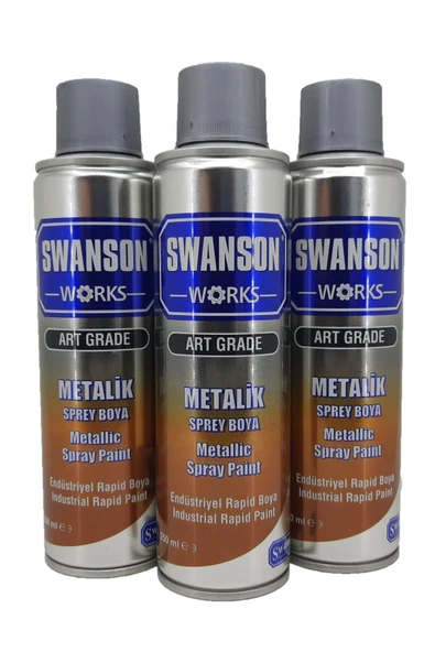 SWANSON Gümüş Sprey Boya 250 ml