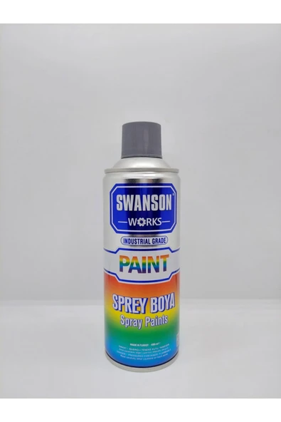 1tech Swanson Works Gri Renk Sprey Boya 400 Ml - 2