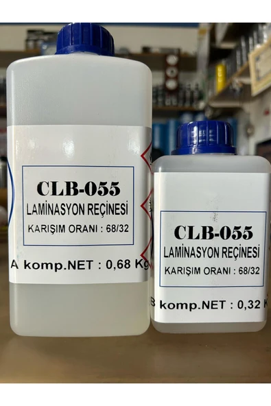 Spreycim Çelebi Marin Epoksi Elyaf Yapıştırma Laminasyon Reçinesi 1 Kg Takım ürün görseli