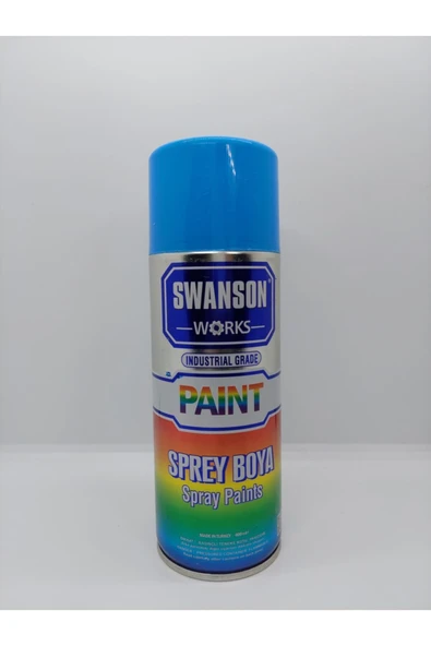 1tech Swanson Works Mavi Renk Sprey Boya 400 Ml - 3