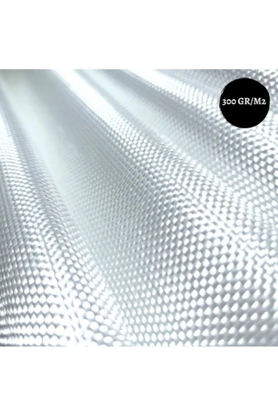 Yerli Cam Elyaf Örgü Dokuma 300 gr M2 - 125cm Genişliğindedir - Resim 3