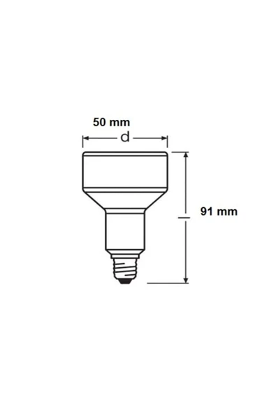 Osram Duluxstar Reflector Dst R50 7w 825 E14 4008321234223 - Resim 2