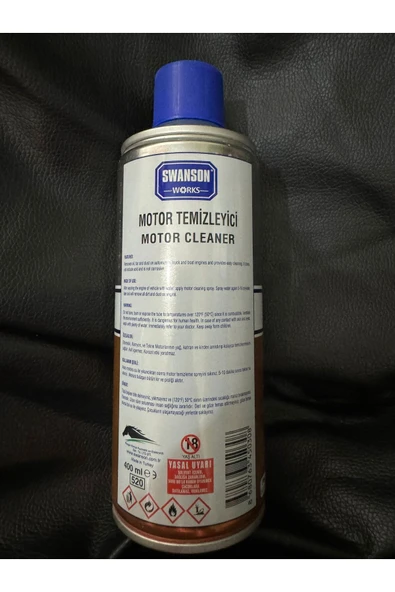 SWANSON WORKS MOTOR TEMIZLEYICI SPREY 400 ML - Resim 2