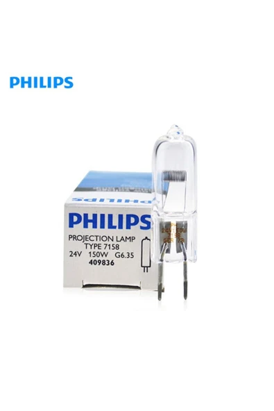 Philips 7158 XHP 24V 150W G6.35 FCS HALOJEN AMPUL ürün görseli 1