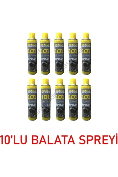 SWANSON Balata Sprey Seti 10'lu Paket F101 Balata Spreti
