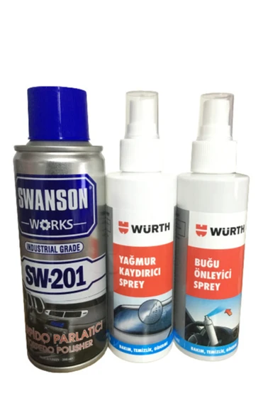 Würth Swanson Works Torpido Parlatıcı + Buğu Ve Yağmur Sprey ürün görseli