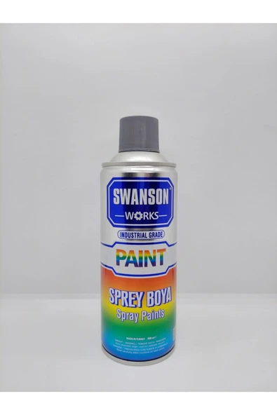 1tech Swanson Works Gri Renk Sprey Boya 400 Ml