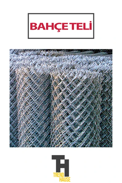 SAMTEL BAHÇE TELİ YÜKSEKLİK 1.50 METRE UZUNLUK 30 MT KALINLIK 1.10 Mm Tel Gözü 7X7 CM