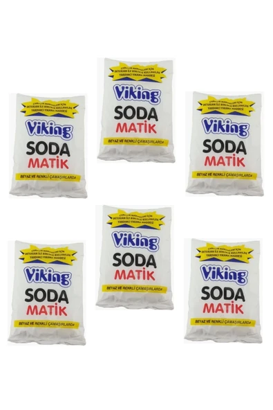 Toz Soda Matik Deterjan 500 gr - 6 Adet ürün görseli 1