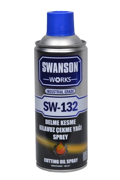 SWANSON WORKS Delme Kesme Kılavuz Çekme Yağı Sprey 400 Ml ürün görseli