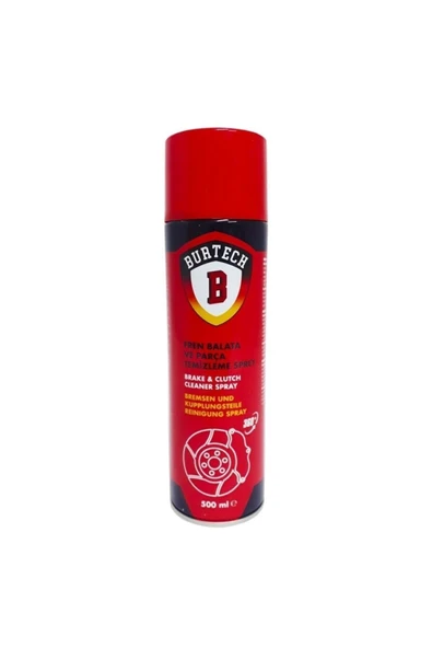 burtech Fren Balata Temizleme Sprey 500 ml - Resim 2