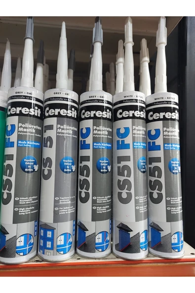 Ceresit Cs51 Fc Beyaz Whıte Poliüretan Mastik Hızlı Kürleşme 1 Adet Gönderilir