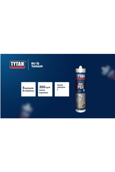 TYTAN Fast Fıx Korniş Yapıştırıcı Montaj Silikonu 290 Ml - 3