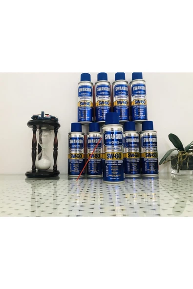 SWANSON WORKS Sw-60 Çok Amaçlı Yağlayıcı Pas Sökücü Bakım Spreyi - Resim 4