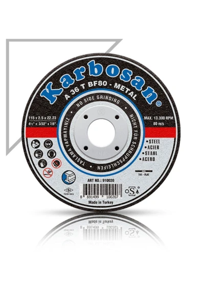 KARBOSAN 115 Metal Kesici 10'lu Paket - 2