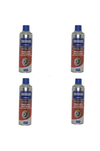 SWANSON WORKS Fren Disk Ve Balata Spreyi 500 Ml 4 Adet ürün görseli