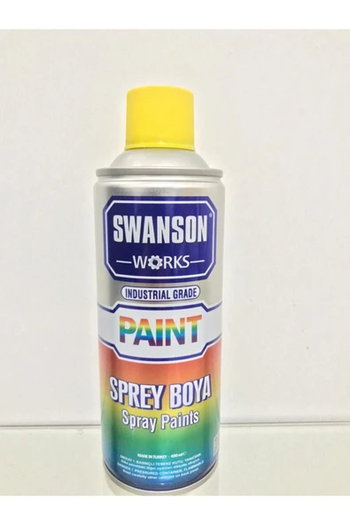 SWANSON WORKS Sarı Sprey Boya 400 ml