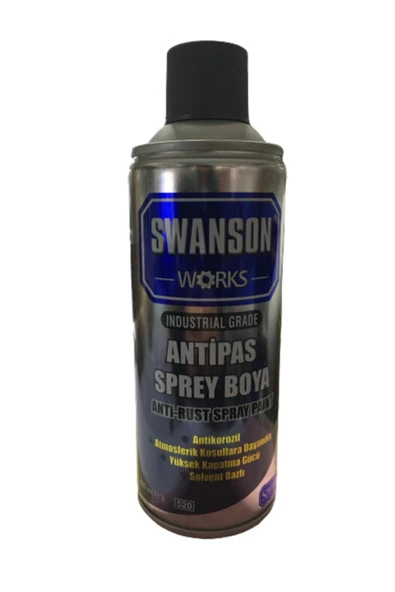 SWANSON WORKS Antipas Sprey Boya 400 ml ürün görseli