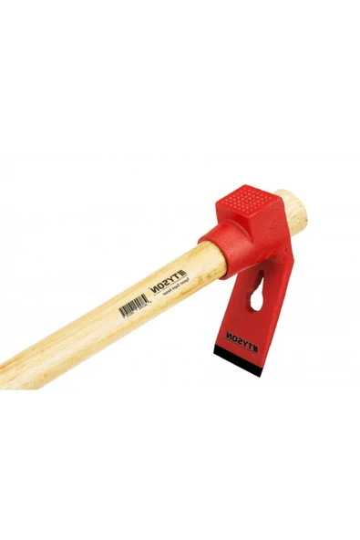 TYSON Ahşap Saplı Keser Kırmızı İnşaat Keseri