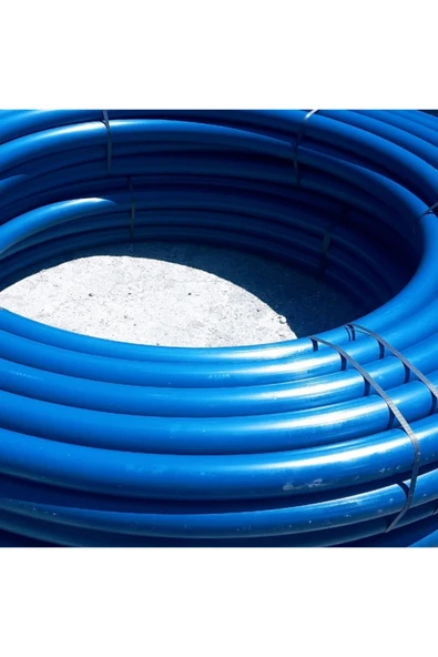 FIRAT 20 Mm Mavi Kangal Boru Sulama Borusu 10 Atü (100 Metre) - 4