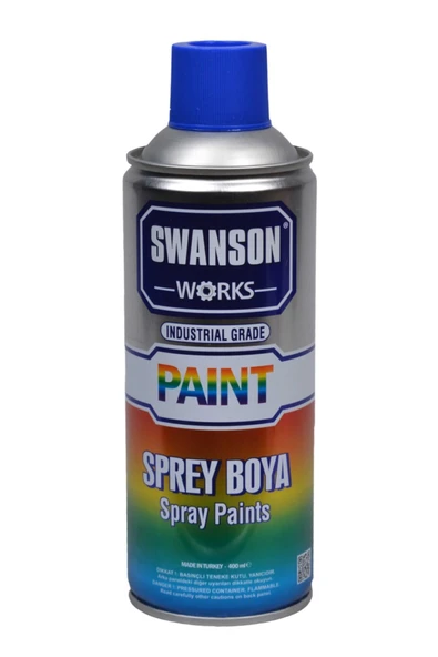 SWANSON WORKS Sprey Boya Siyah 400 Ml 24 Adet
