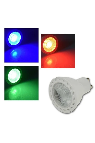 Osaka Mavi 7w Gu10 Led Lamba ürün görseli 1