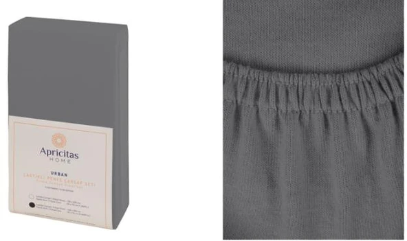 AP Urban Çift Kişilik Antrasit Çarşaf - Resim 2