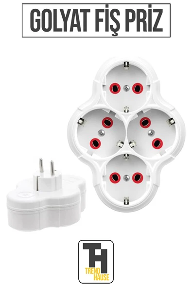 4'lü Golyat Fiş Priz