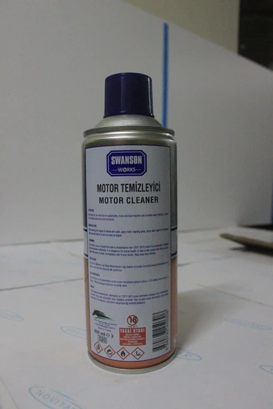 SWANSON WORKS Hızlı Araç Motor Temizleme Yağ Kir Temizleyici 400 Ml - Resim 3