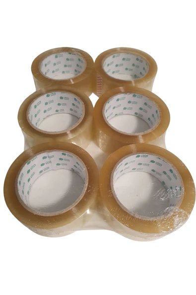 Lidya Bono Akrilik Koli Bandı-şeffaf( 45mm*100mt ) 6'lı Paket - 2